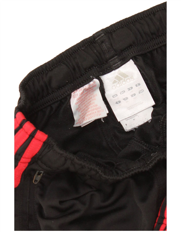 Adidas Drenge Træningsdragt Bukser Joggers 13-14 År Sort Polyester