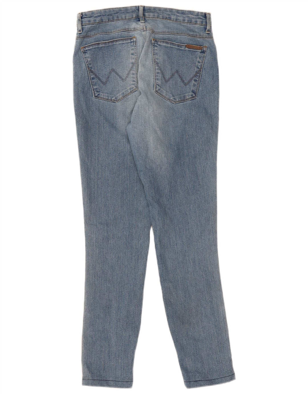 Wrangler Dame Skinny Jeans W31 L30 Blå Bomuld