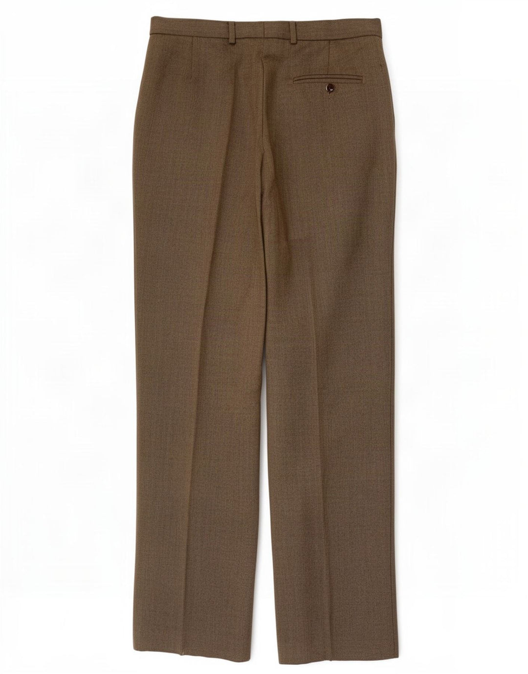 Marks & Spencer Herre Regular Fit Suit Bukser W32 L31 Beige Uld