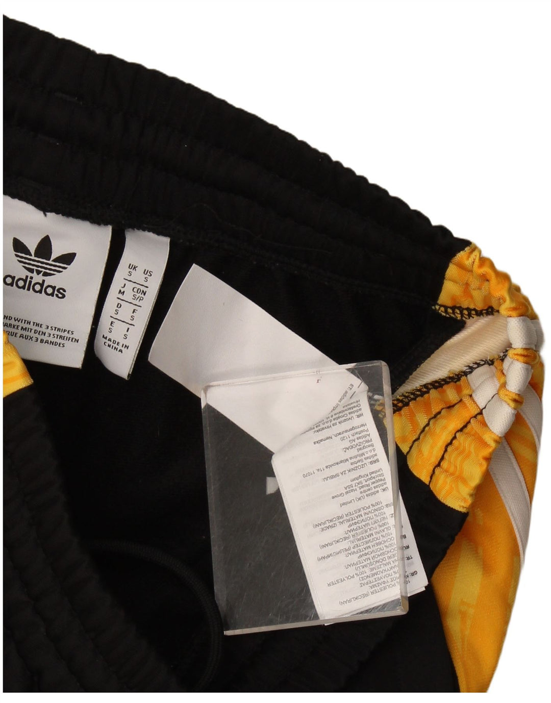 Adidas Træningsdragt til mænd Joggers Small Black Colourblock Polyester