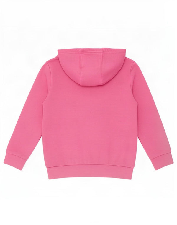 Adidas Grafisk hættetrøje til piger 5-6 år Pink Bomuld