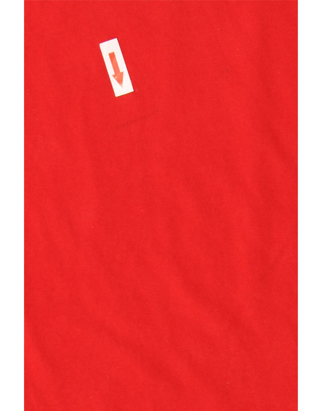 ADIDAS Herre Climalite T-Shirt Top Medium Rød Bomuld