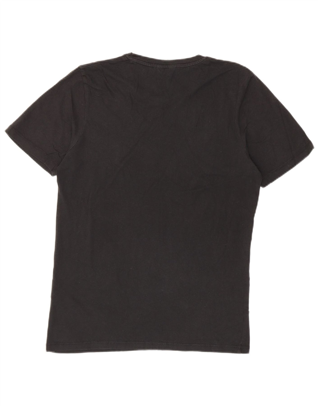 JACK & JONES Herre grafisk T-shirt Top Medium Sort Bomuld