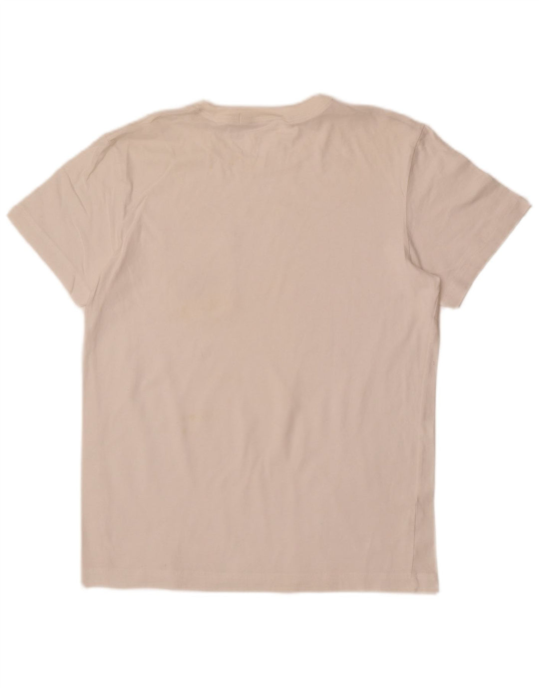 Calvin Klein Jeans Herre grafisk T-shirt Top Medium Off White