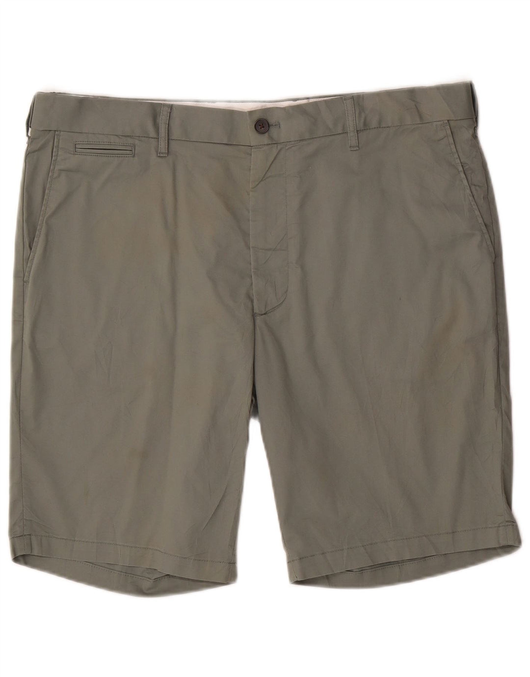 Marks & Spencer Herre Chino Shorts W38 XL Khaki Bomuld