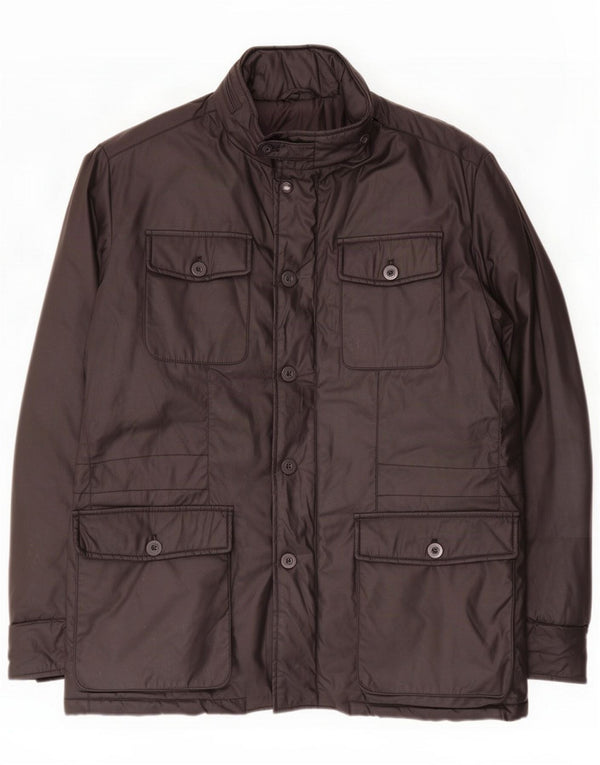 Mash Herre Windbreaker Jacket UK 44 2XL Sort bomuld