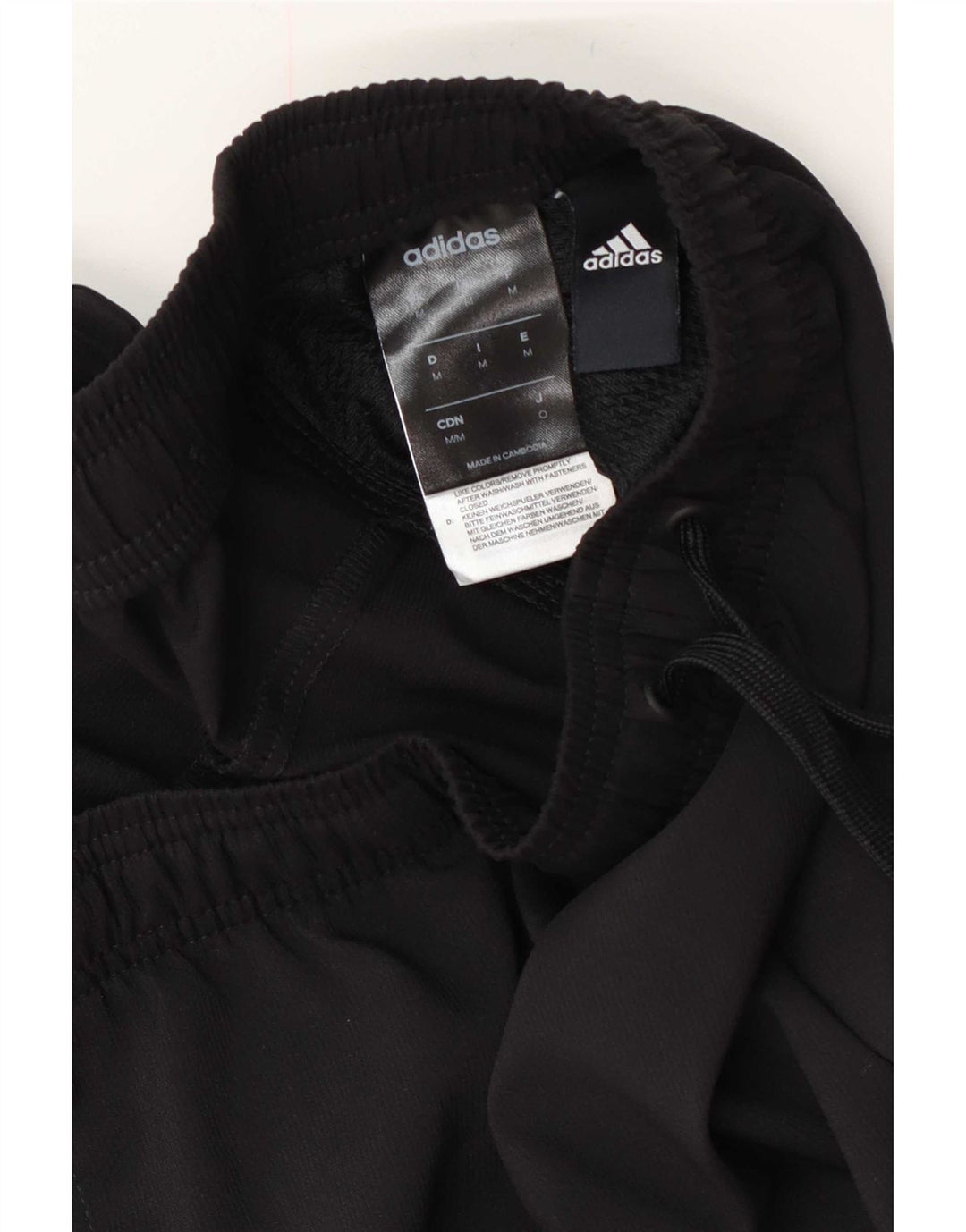 Adidas Træningsdragtsbukser til mænd Medium Sort Polyester