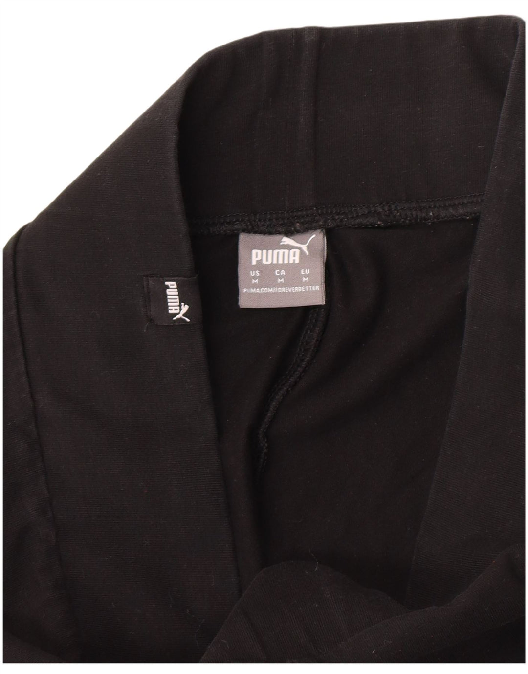 Puma Grafiske Leggings til kvinder UK 12 Medium Sort