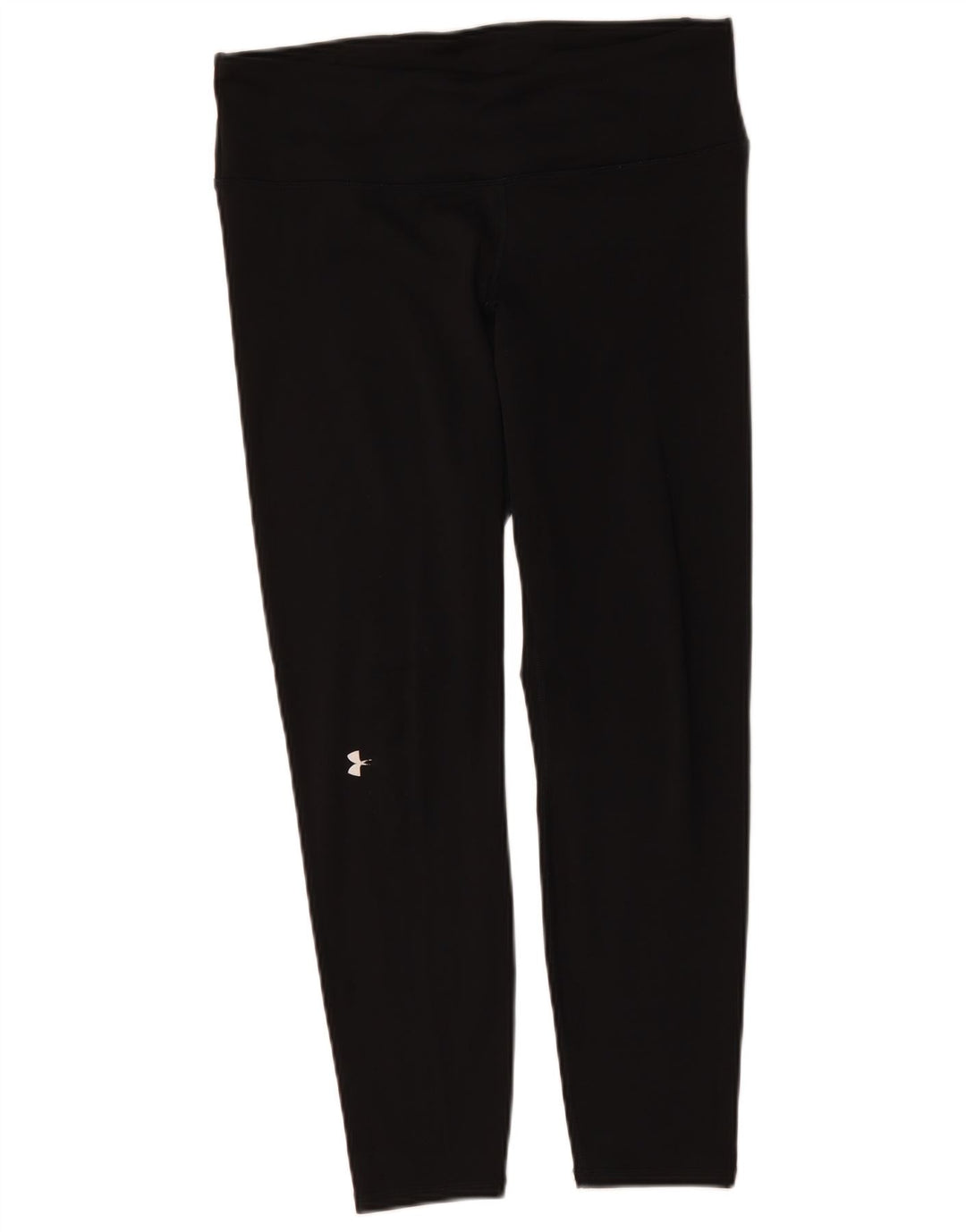 UNDER ARMOUR Dame Cold Gear Leggings UK 14 Large Black Polyester