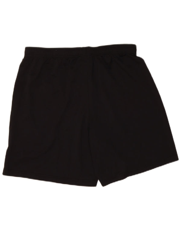 Lotto Dame Spezia Calcio Sports Shorts UK 14 Large Black Polyester