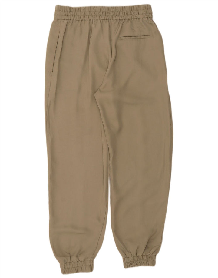 Zara Joggers Casual Bukser Medium W28 L26 Khaki Polyester