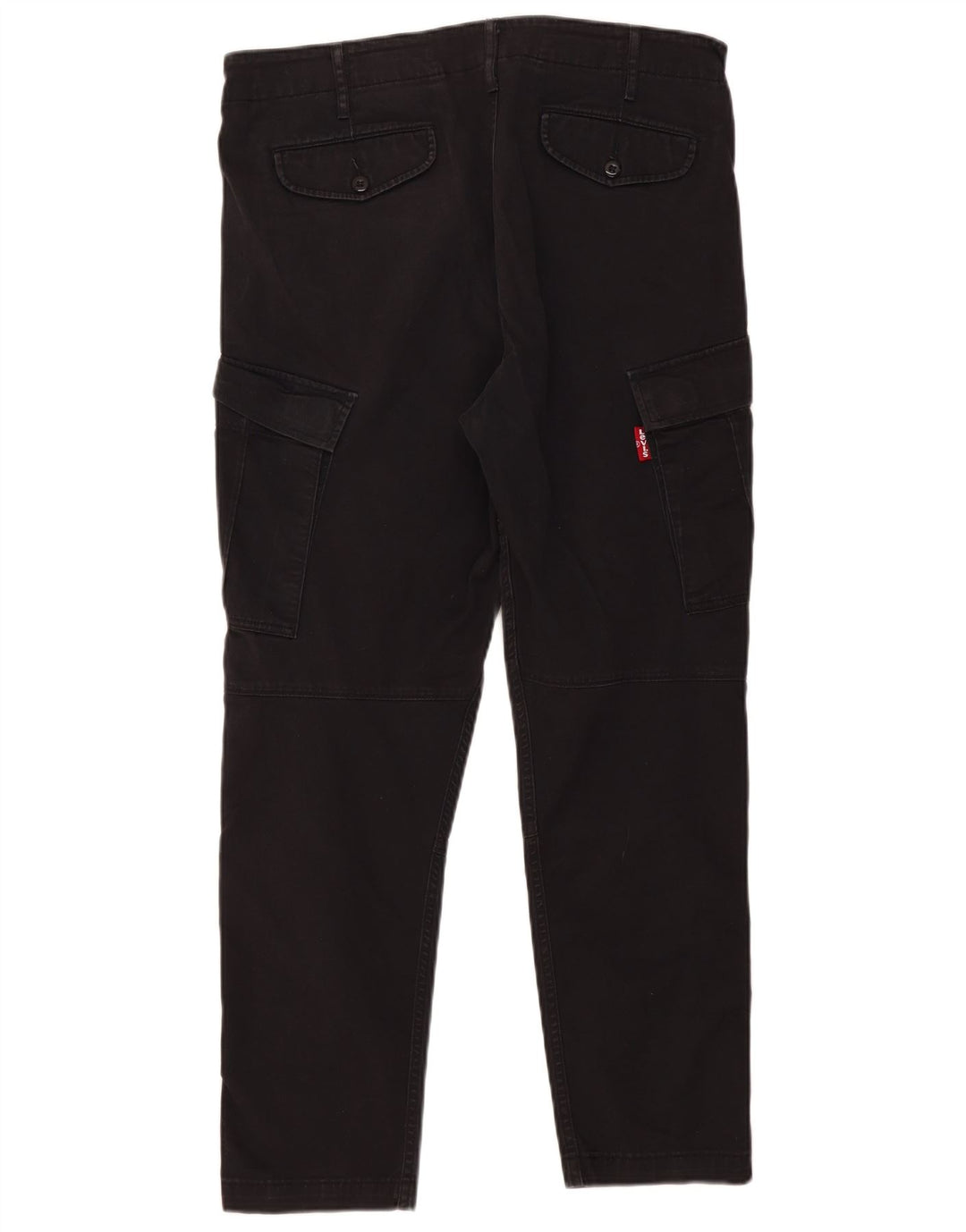 Levi's Slim Cargo-bukser til mænd W34 L29 sort bomuld