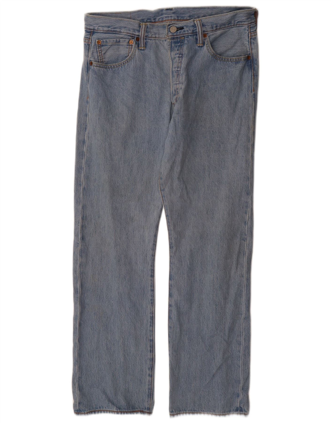 Levi's Straight Jeans til mænd W34 L30 blå bomuld