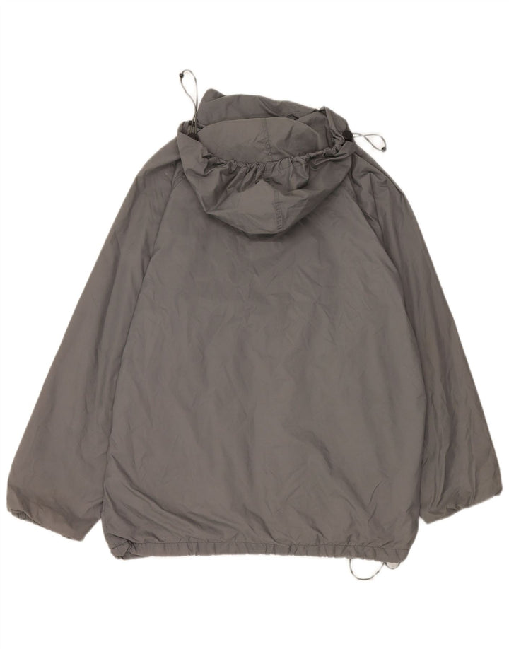 Champion Herre Hætte Oversized regnjakke UK 38 Medium Grey