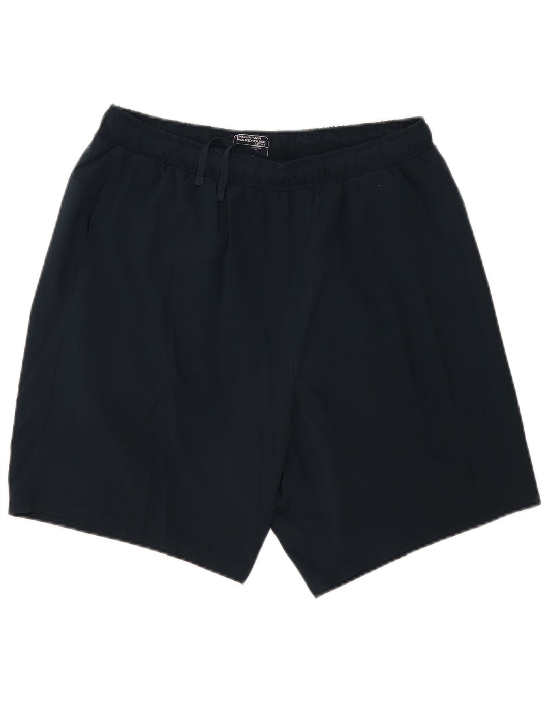Mountain Warehouse Womens Sports Shorts UK 14 Large Navy Blue Polyester