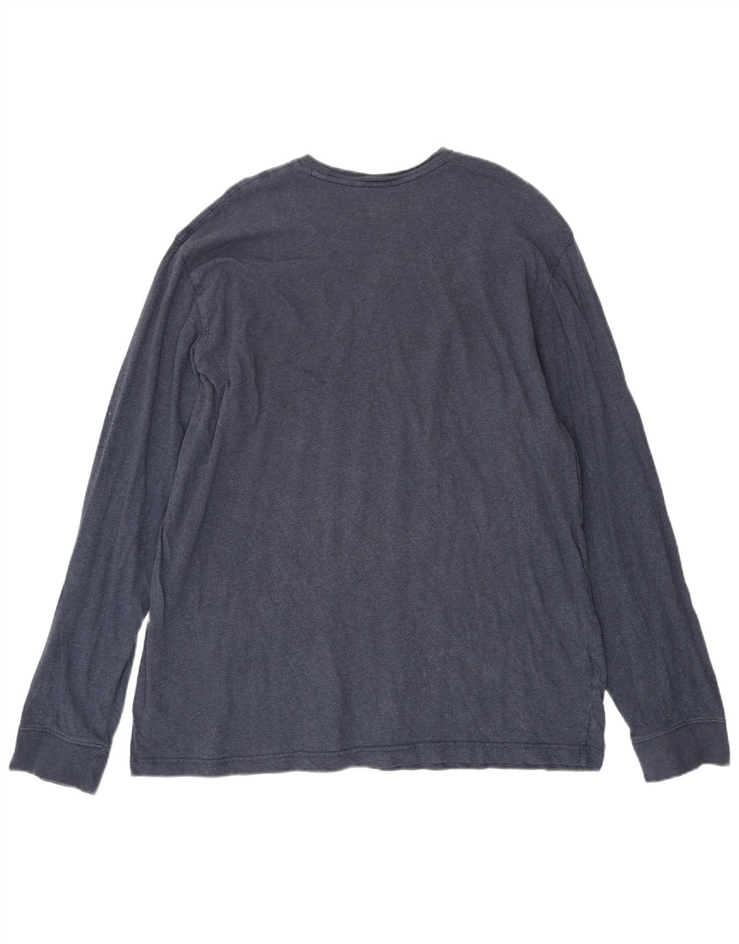 Eddie Bauer Herre høj top langærmet XL marineblå bomuld