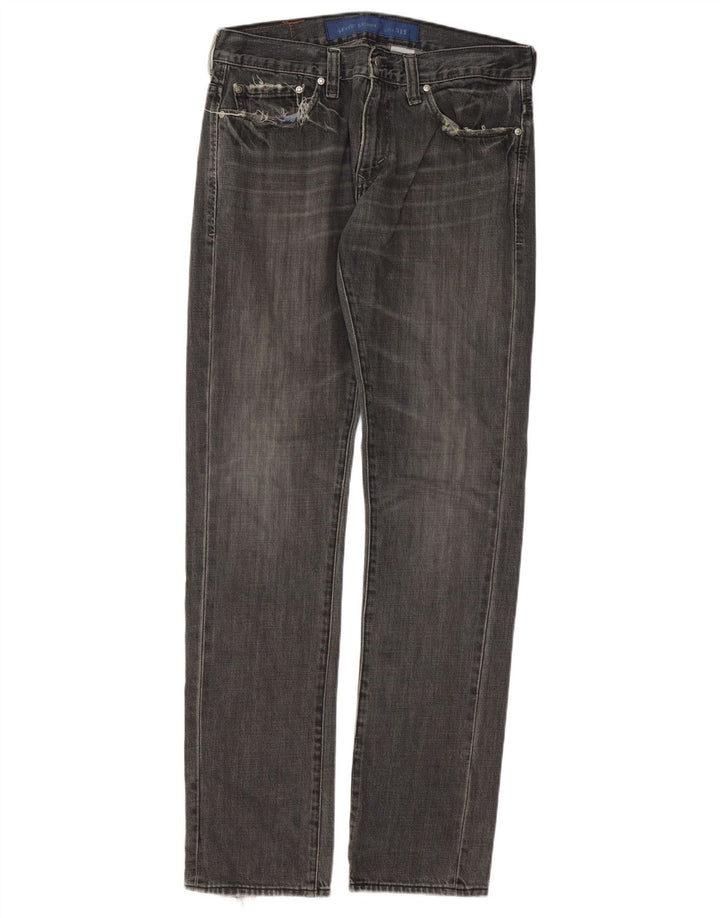 Levi's Mens 511 Skinny Jeans W34 L34 Grå bomuld