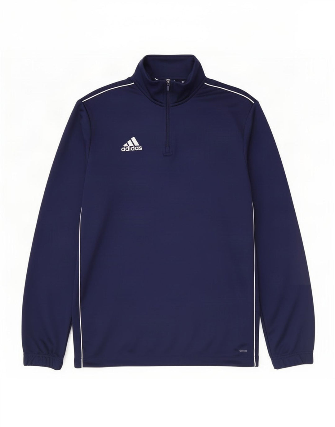 Adidas Herre Climalite Pullover med lynlås-hals Træningsdragt Top Stor marineblå