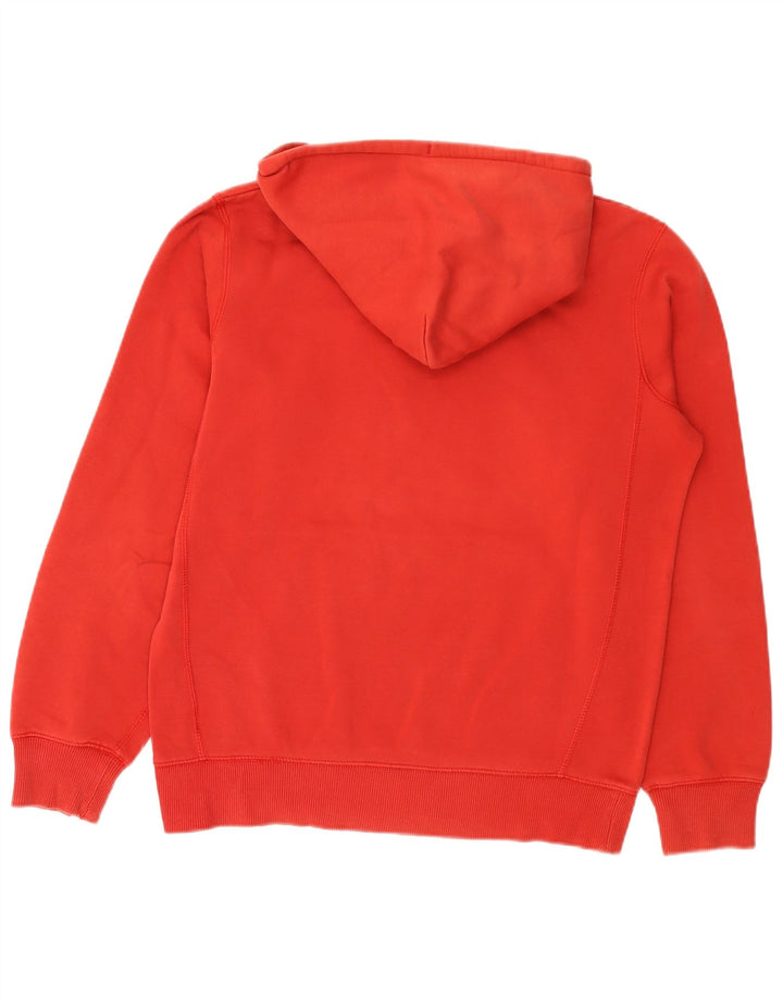 Nike Herre hættetrøje Jumper UK 39/41 Medium Rød Bomuld