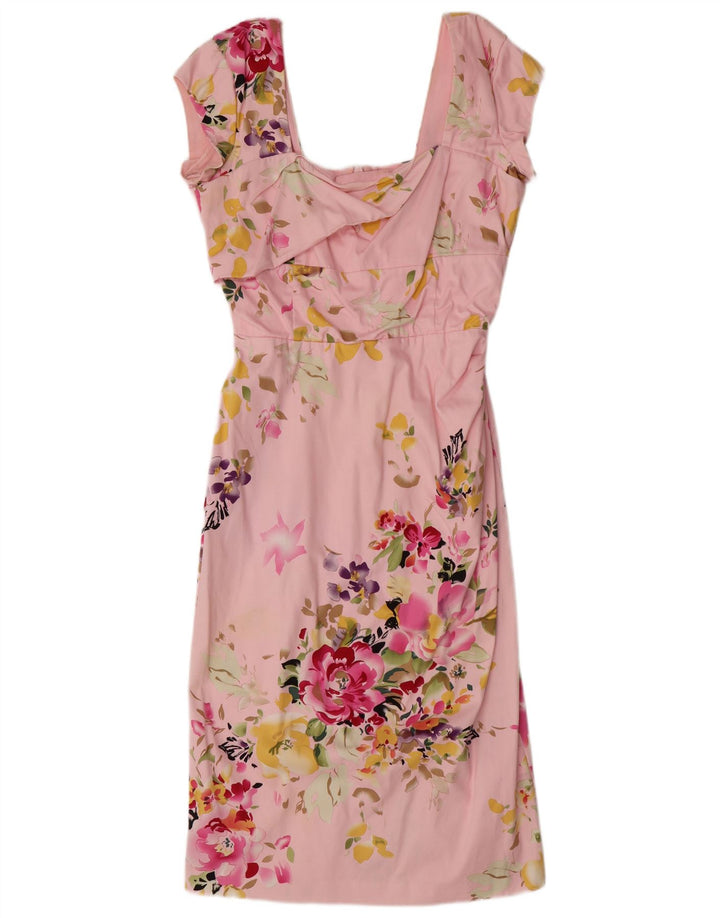 THE PRETTY DRESS COMPANY Dameskedekjole UK 14 Large Pink Floral