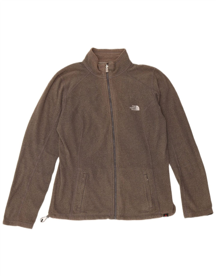 The North Face Dame Liner Fleece Jakke UK 16 Stor Grå Polyester