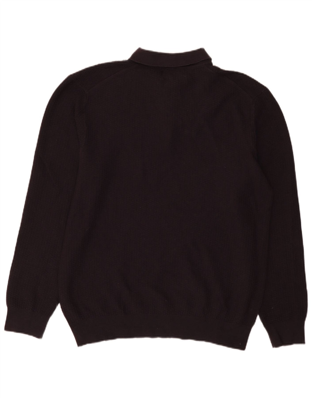 Autograf Herre Polo Neck Jumper Sweater Stor Lilla Bomuld