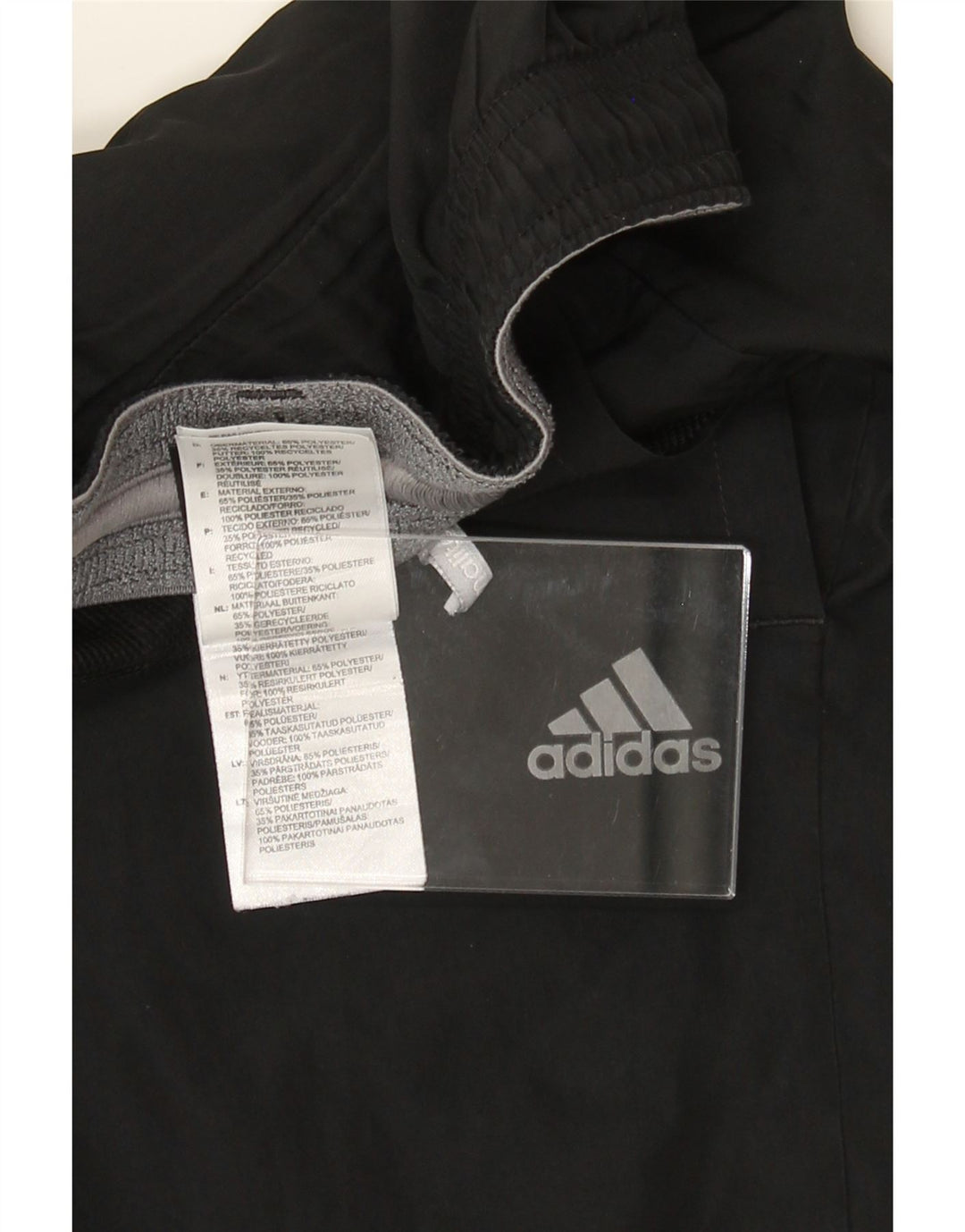 ADIDAS Mens Sport Shorts Large  Black Polyester Vintage Adidas and Second-Hand Adidas from Messina Hembry 