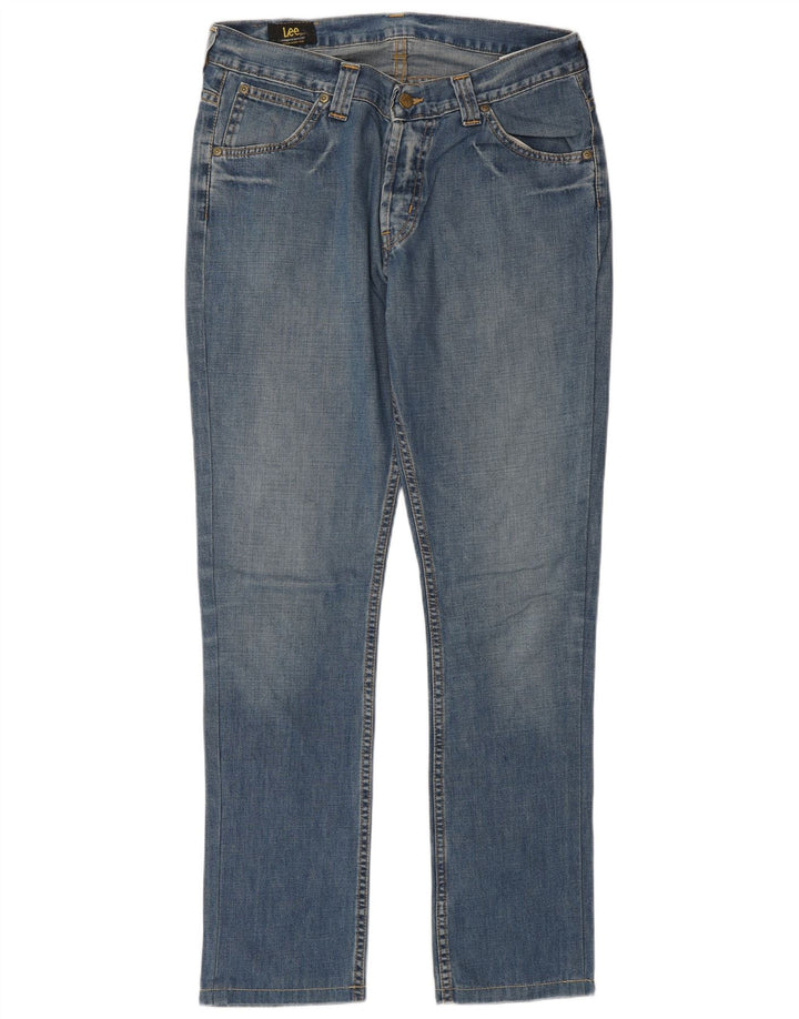 LEE Herre Roscoe Slim Jeans W32 L34 Blå Bomuld