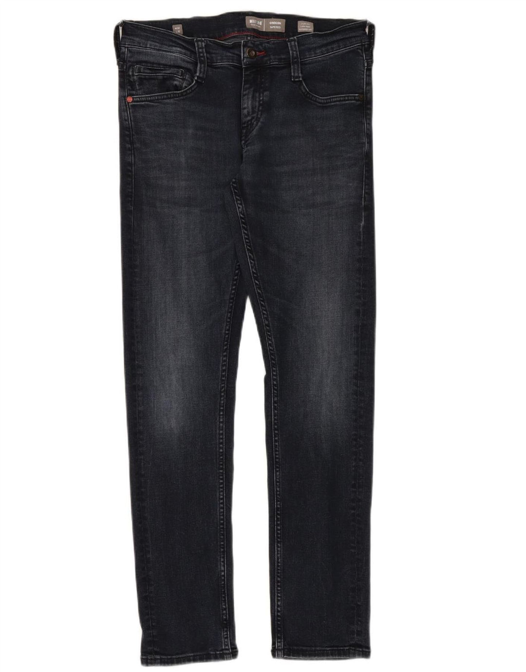 Mustang Herre Oregon Tapered Jeans W30 L32 Blå Bomuld