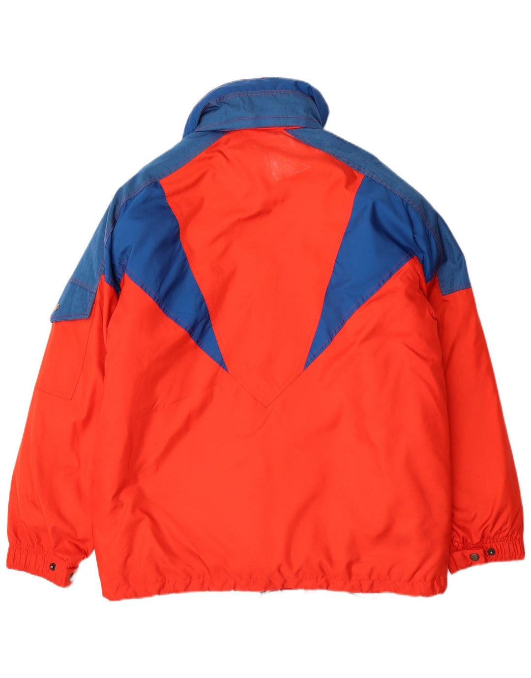 Dubin Herre Loose Fit Skijakke IT 46 Lille Rød Colourblock Polyester