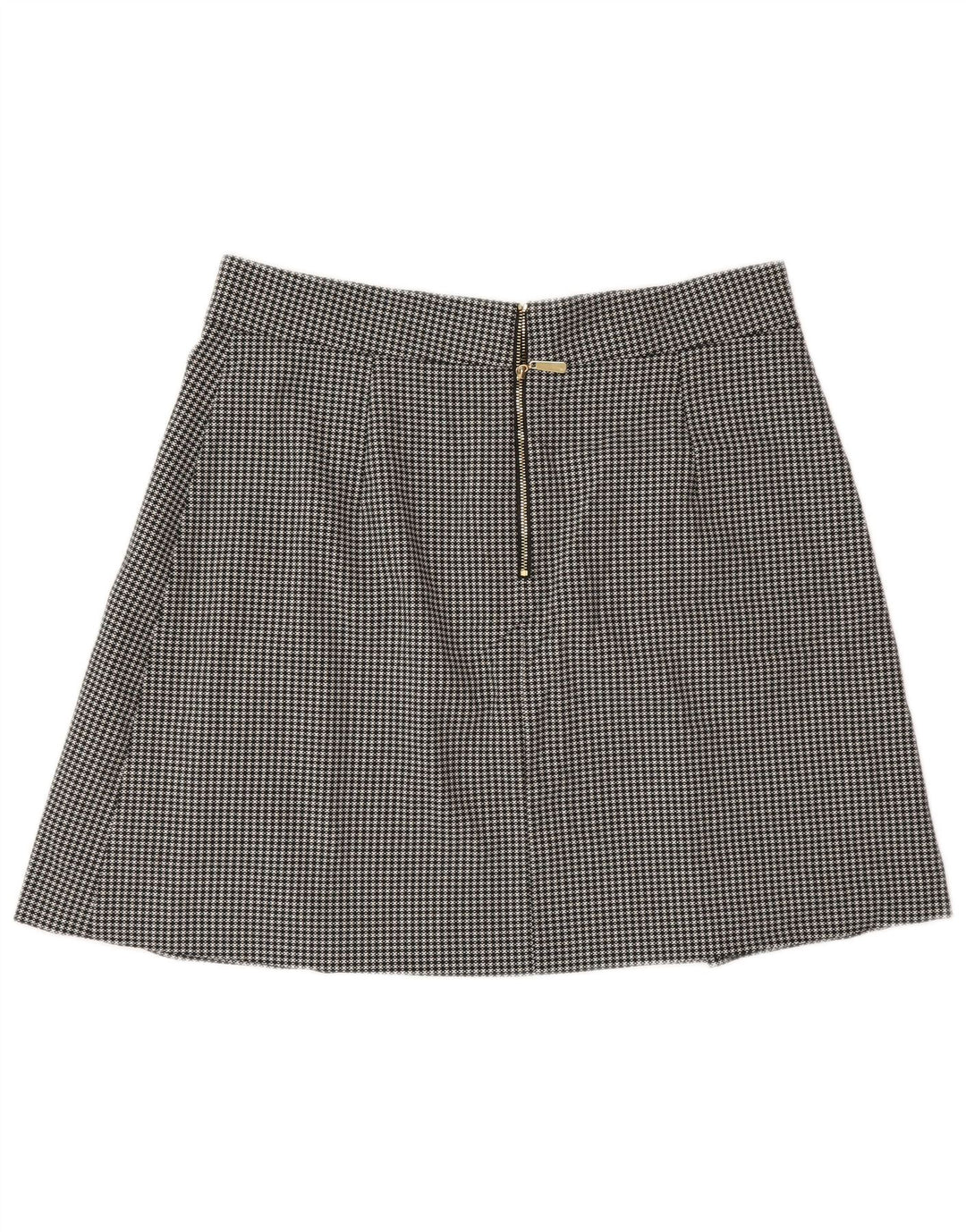 Marks & Spencer Dame-mininederdel UK 14 Medium W30 Black Houndstooth