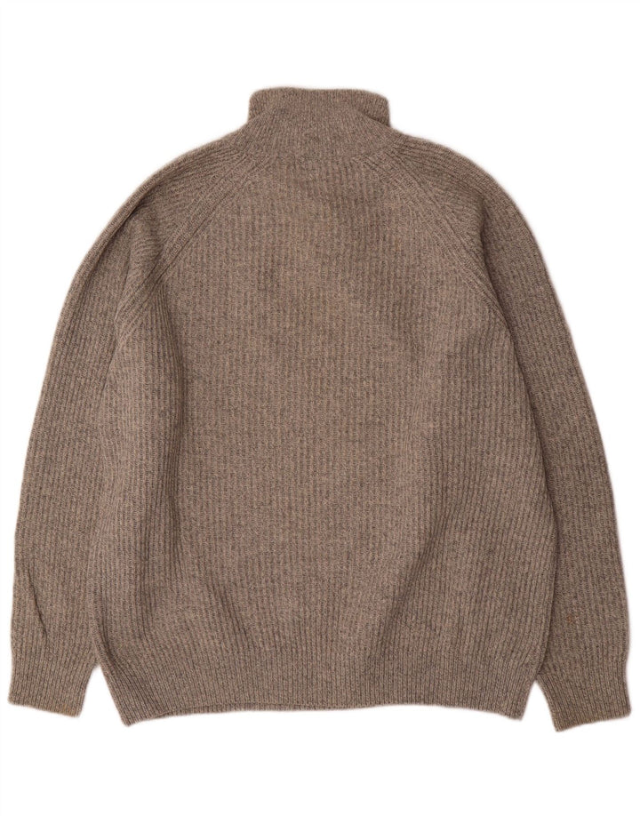 Kappa Herre Zip Neck Jumper Sweater XL Grå Uld