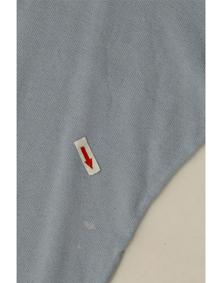 Kappa Langærmet Polo Shirt til mænd mellemblå bomuld