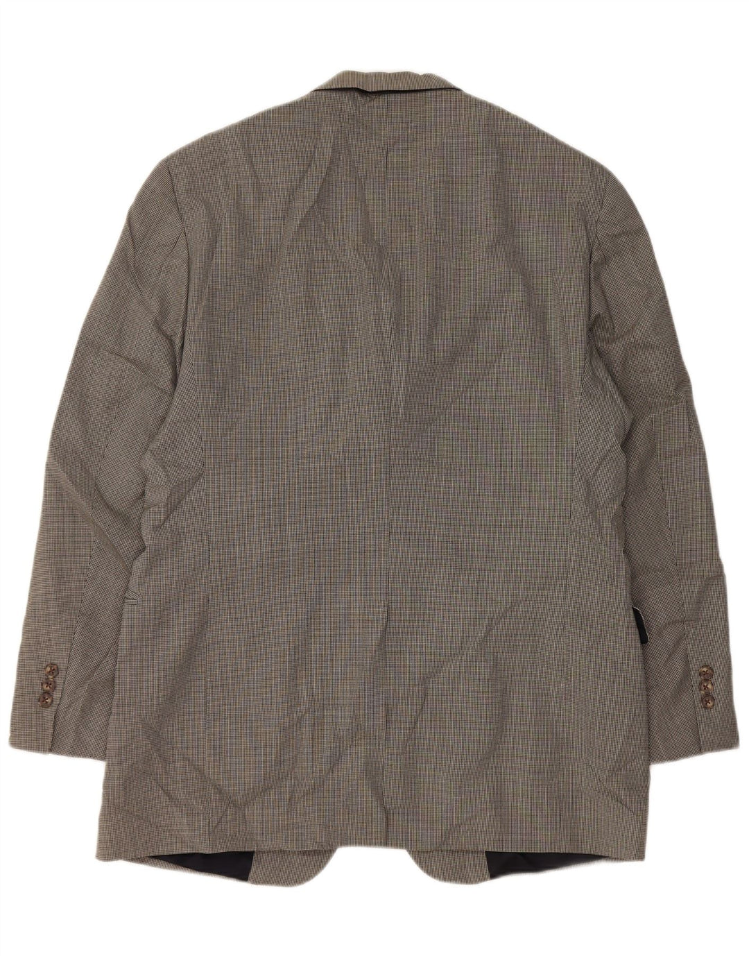 Tommy Hilfiger Herre 3-knaps blazerjakke UK 40 Large Grey Houndstooth