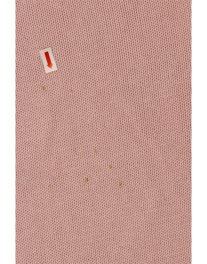Marks & Spencer Dame sweater med rund hals DK 14 Medium Pink Bomuld