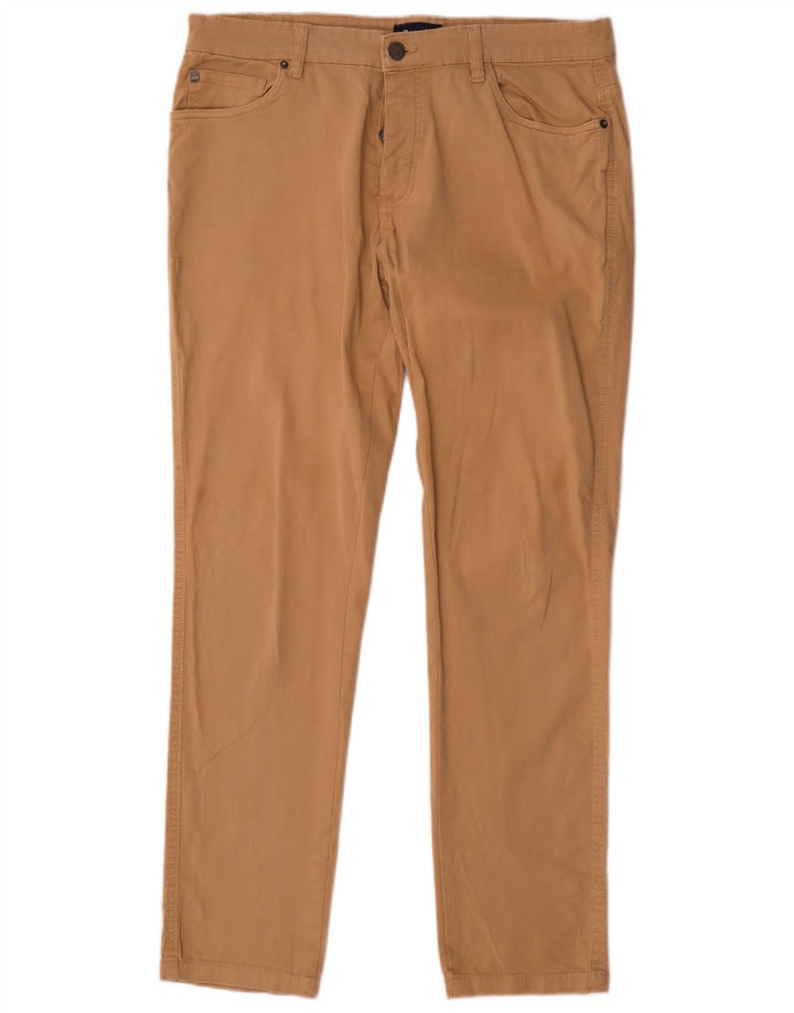 Bænk Slim Casual Bukser til mænd W34 L32 Beige