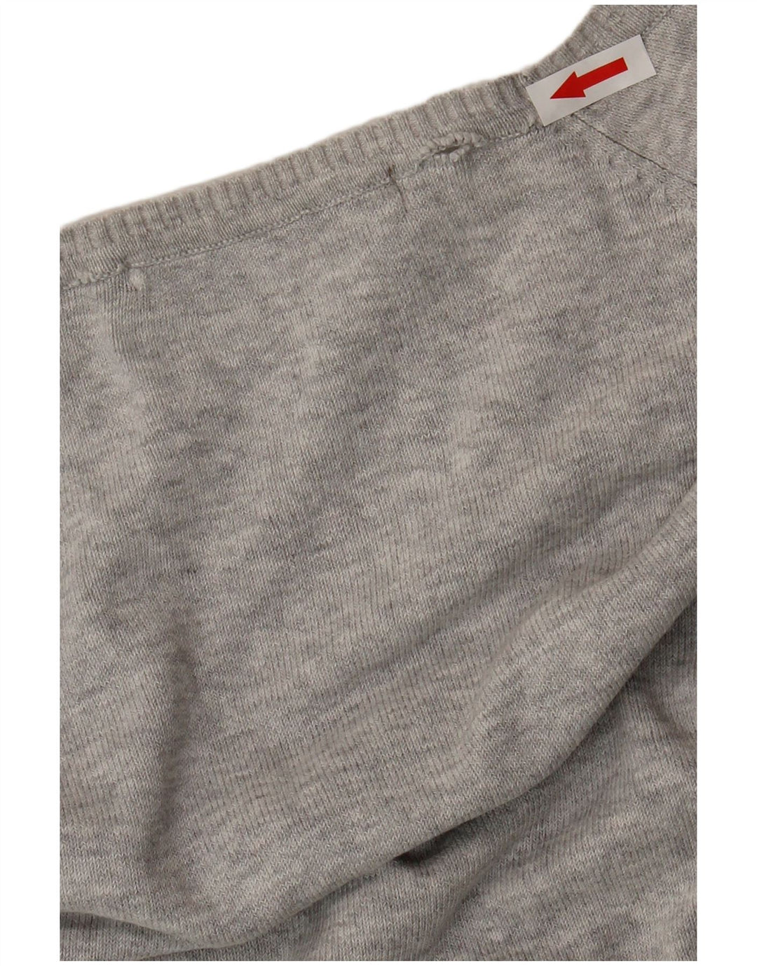 Zara Dame Cardigan Sweater UK 14 Large Grå Flecked