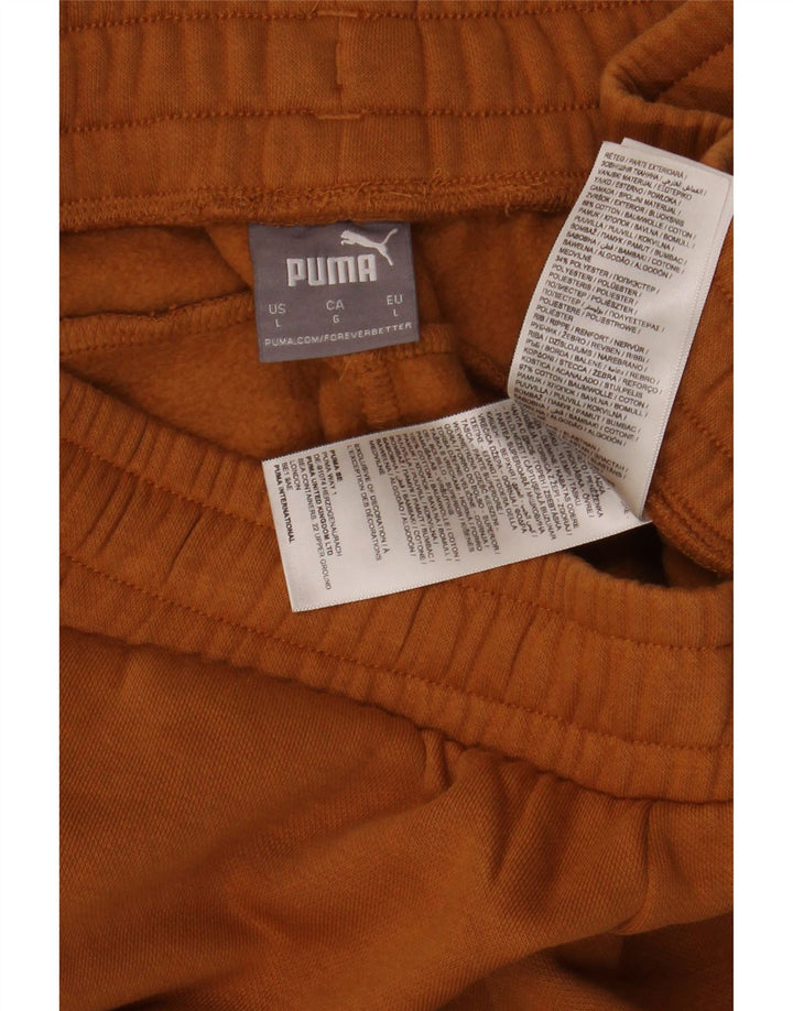 Puma Herre træningsdragt Bukser Joggers Large Brun Bomuld