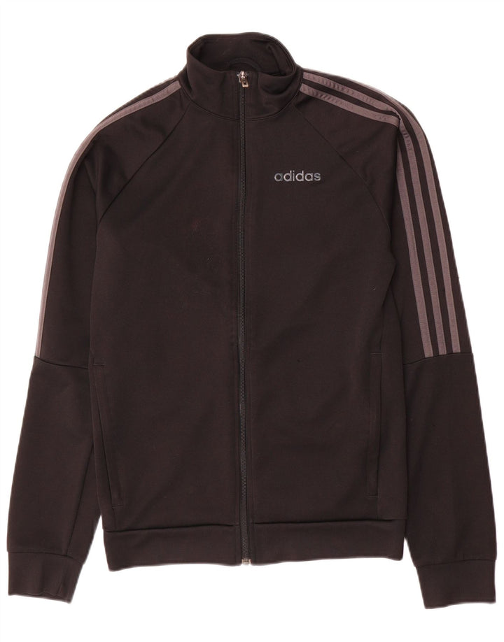 Adidas Træningsdragt til mænd Topjakke UK 32/34 XS Sort Polyester