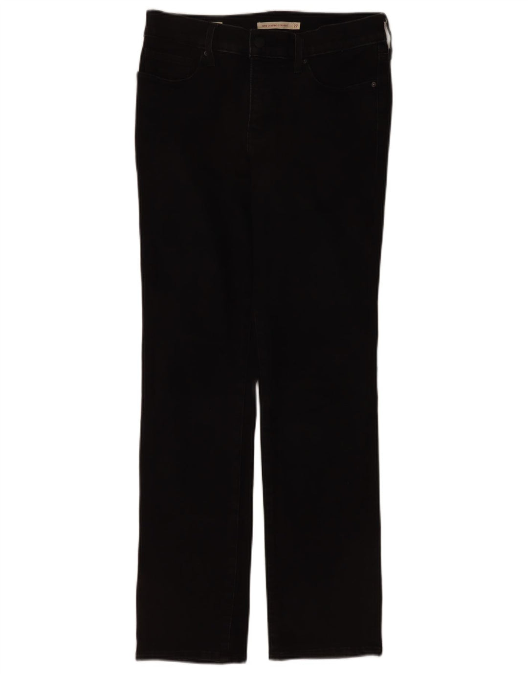 Levi's Womens 314 Shaping Straight Jeans W27 L30 Sort