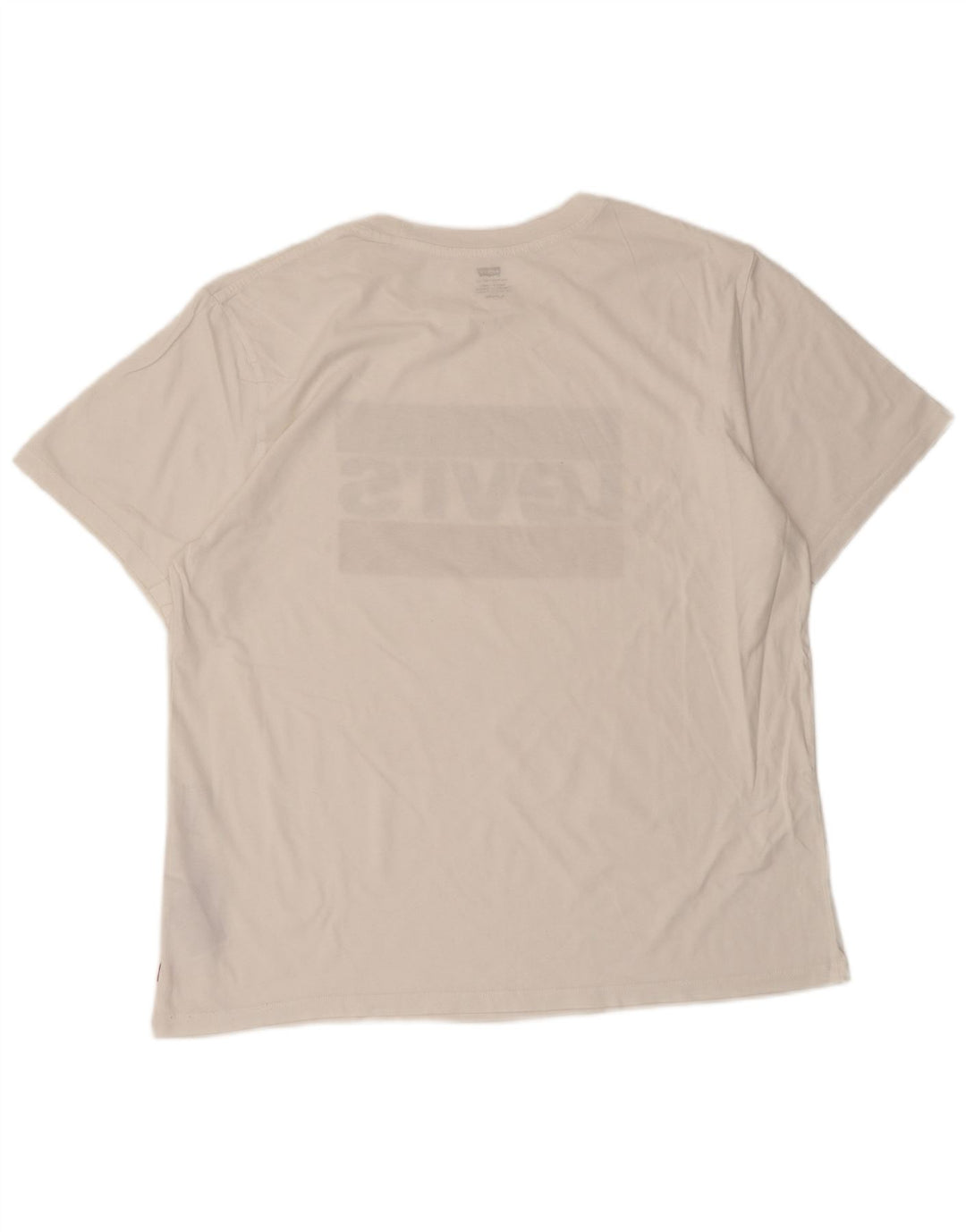 Levi's Herre grafisk T-shirt Top XL Hvid Bomuld
