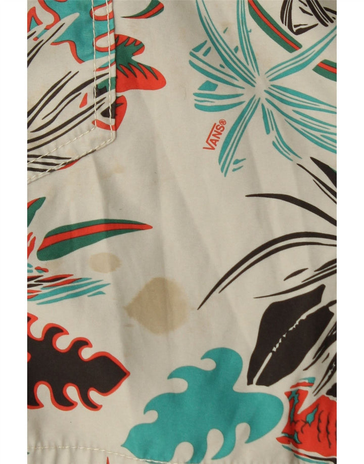 Vans Herre badeshorts Medium White Floral Polyester