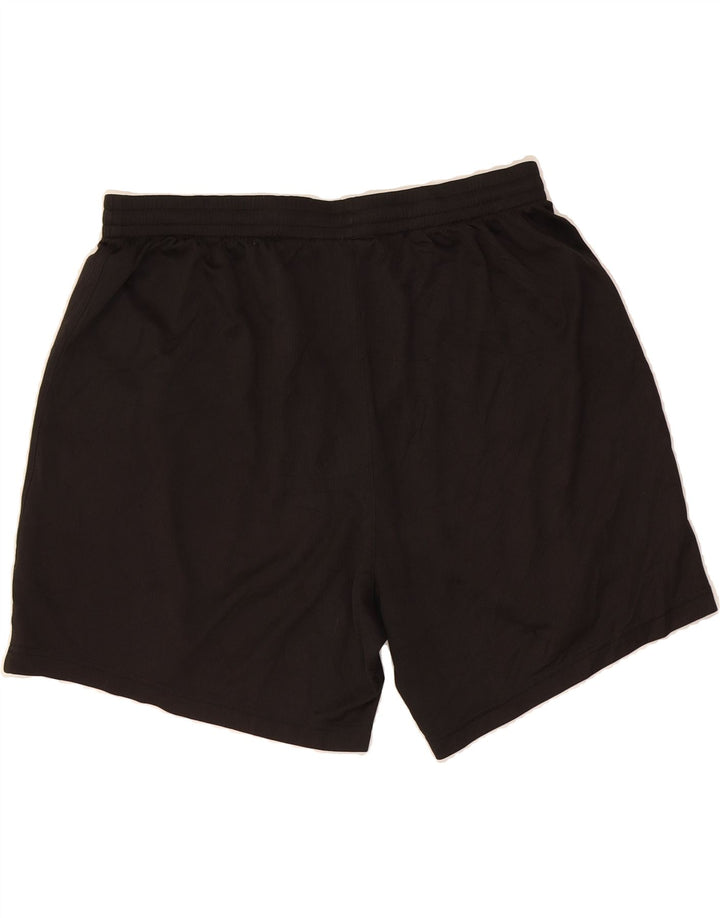 PUMA Womens Sport Shorts UK 16 Large Black Polyester Vintage Puma and Second-Hand Puma from Messina Hembry 