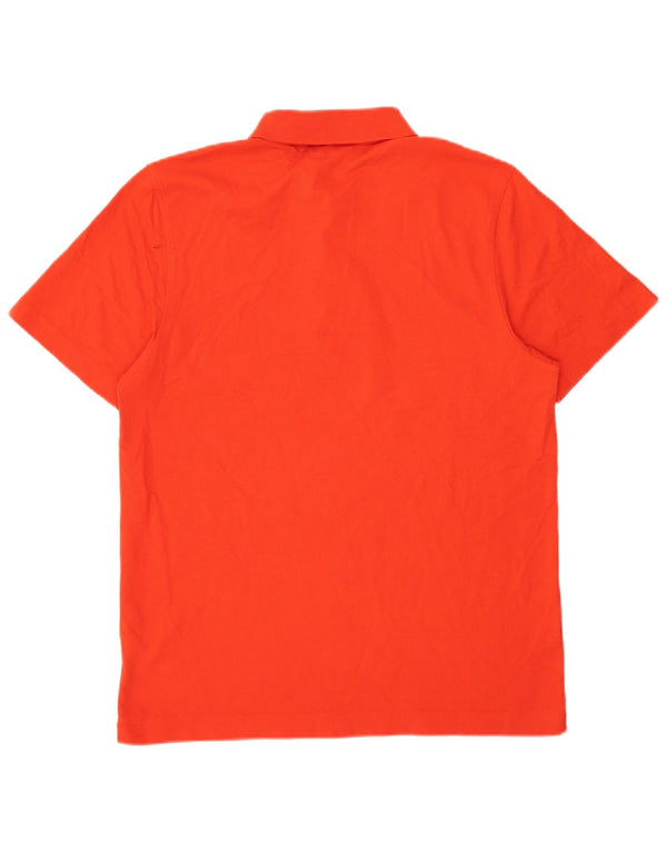 Lacoste Herre poloskjorte str. 5 Large Orange Bomuld