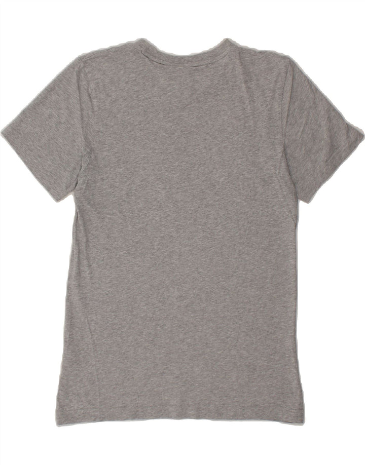 ADIDAS Mens Graphic T-Shirt Top Small Grey Cotton Vintage Adidas and Second-Hand Adidas from Messina Hembry 