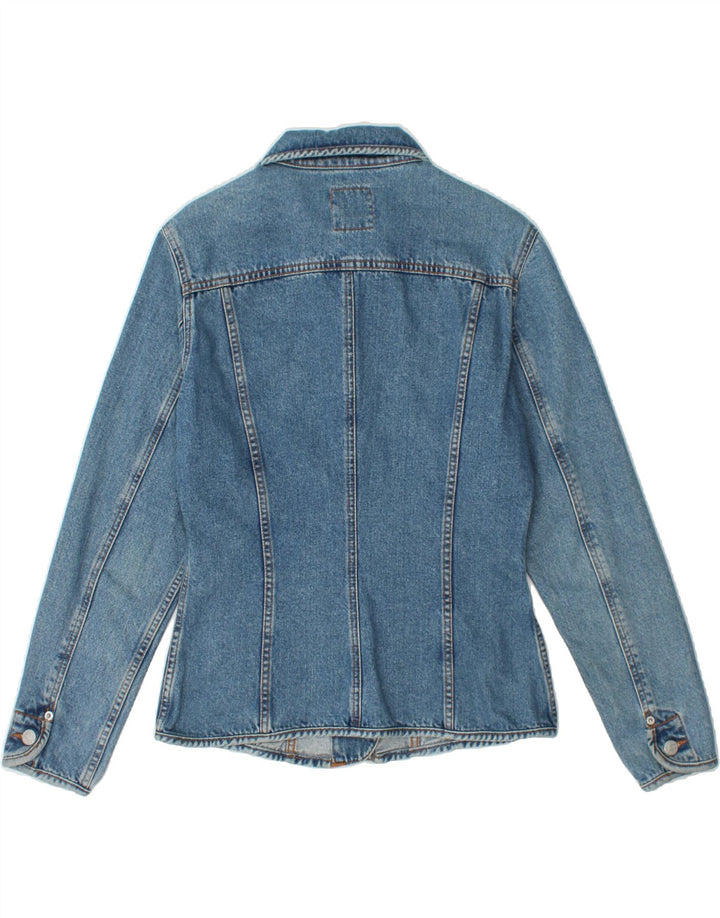ESPRIT Womens Denim Jacket UK 12 Medium Blue Cotton Vintage Esprit and Second-Hand Esprit from Messina Hembry 