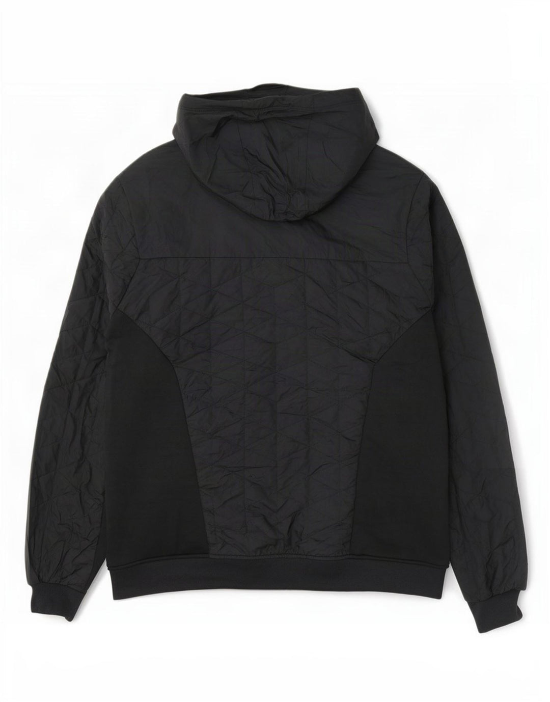 Under Armour Herre Hooded Quilted Jacket UK 40 Large Navy Blue Polyester