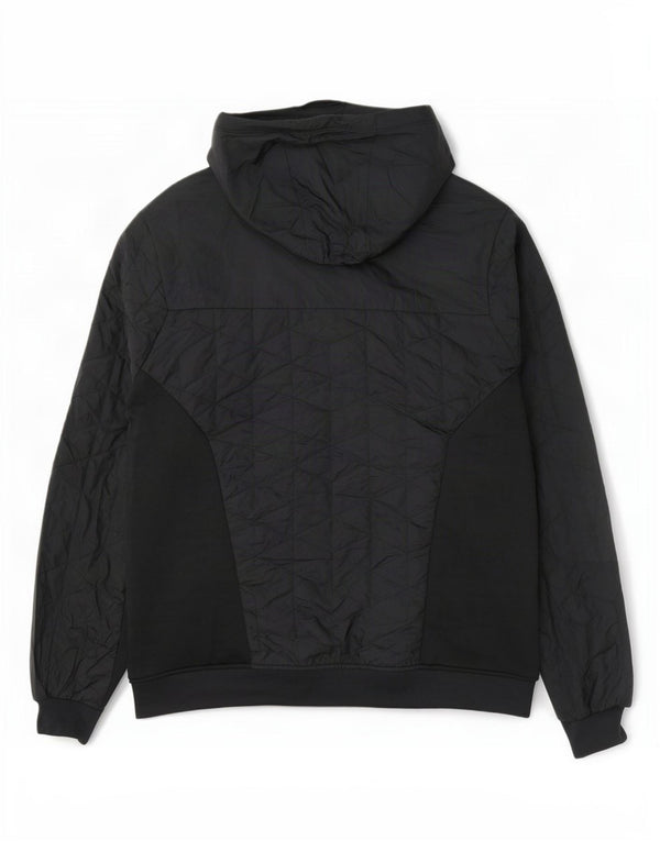 Under Armour Herre Hooded Quilted Jacket UK 40 Large Navy Blue Polyester