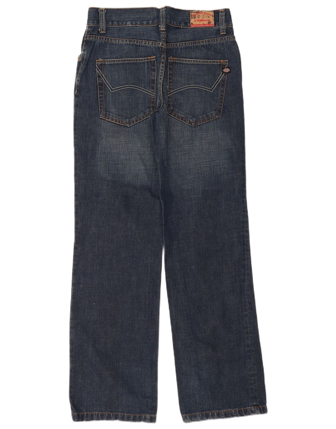 Dickies lige jeans til kvinder W30 L32 blå bomuld