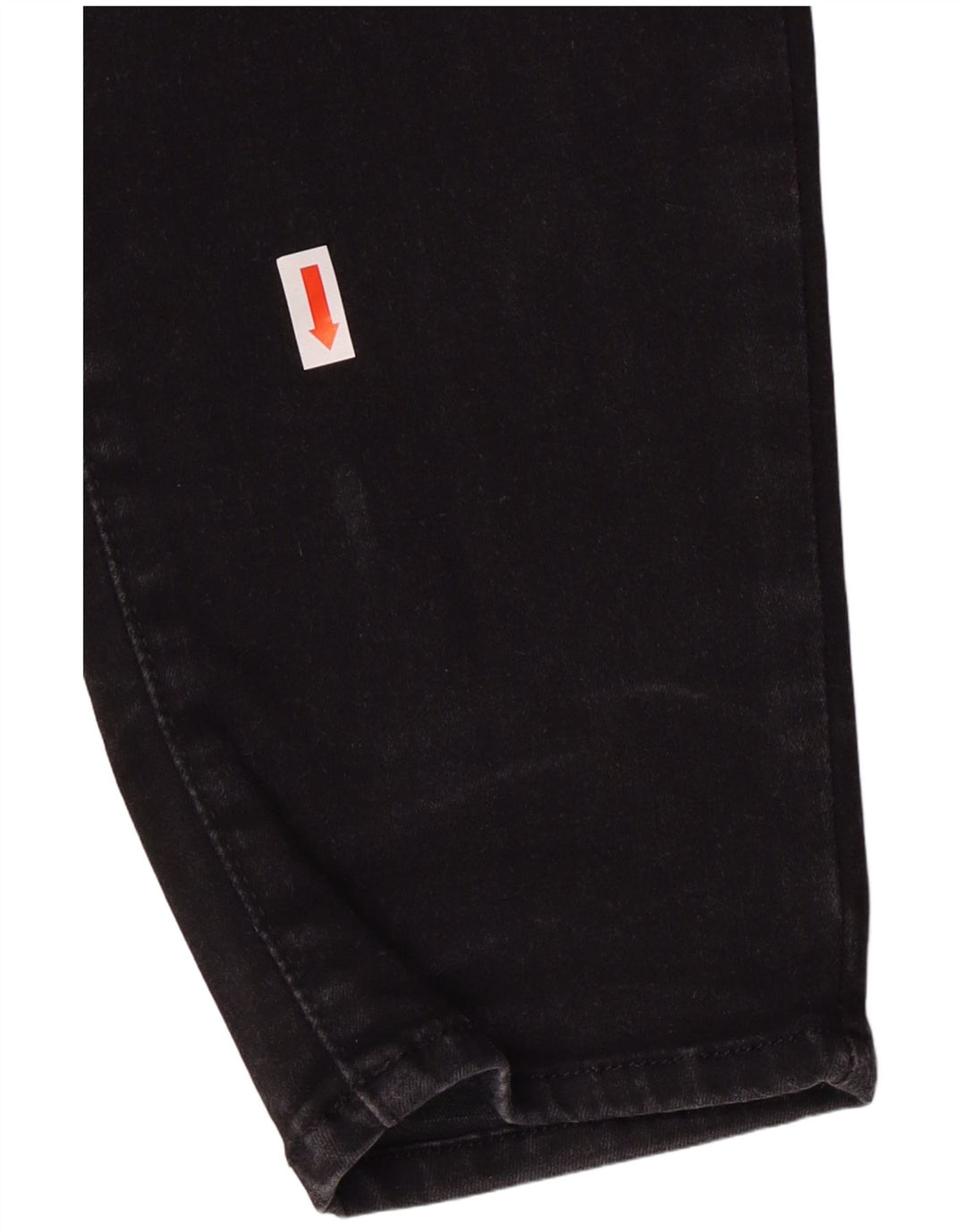 Gas Dame Slim Jeans W31 L28 Sort Bomuld